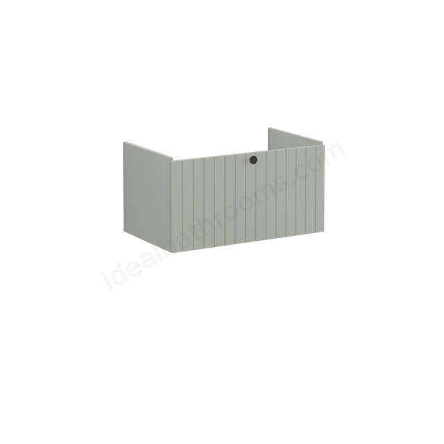 VitrA Root Groove Washbasin Unit Matt Retro Green; without washbasin