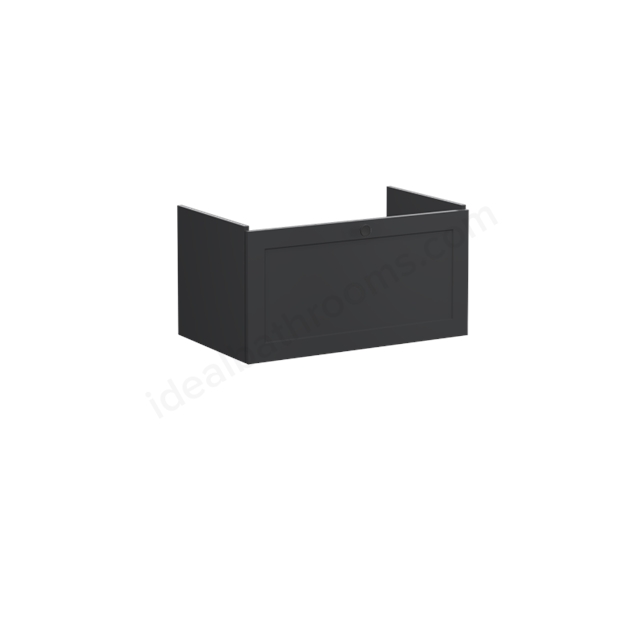 VitrA Root Classic Washbasin Unit Matt Graphite; without washbasin