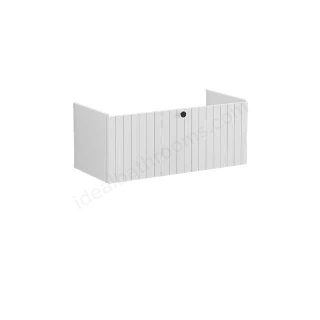 VitrA Root Groove Washbasin Unit Matt Light Grey; without washbasin
