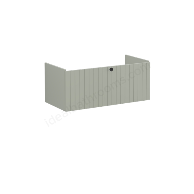 VitrA Root Groove Washbasin Unit Matt Retro Green; without washbasin