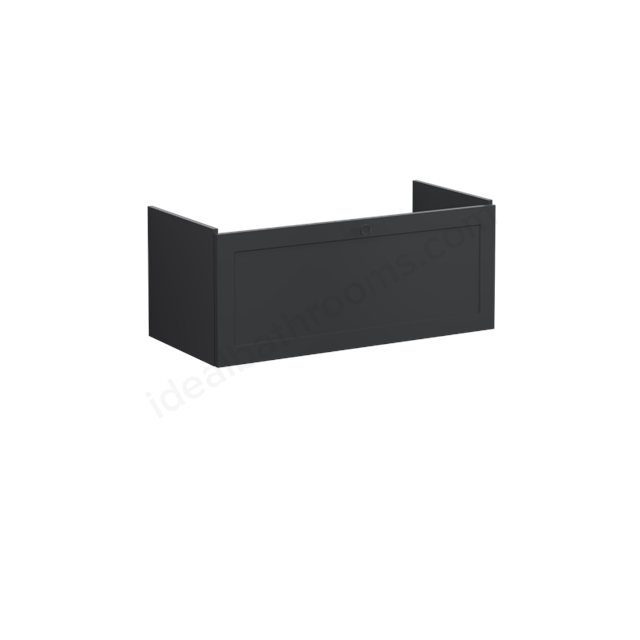 VitrA Root Classic Washbasin Unit Matt Graphite; without washbasin