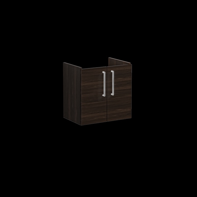 VitrA Root Flat Washbasin Unit Walnut; without washbasin