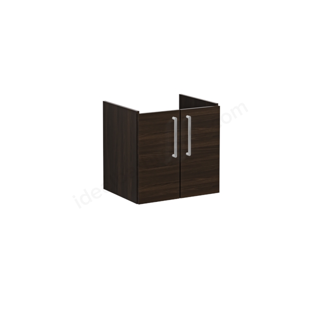 VitrA Root Flat Washbasin Unit Walnut; without washbasin