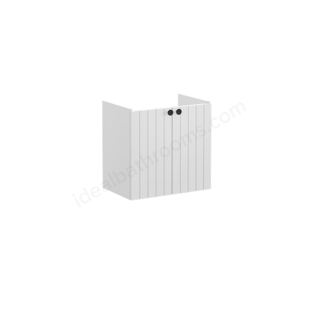 VitrA Root Groove; Vanity unit; 60 cm; compact;w/doors Matt Light Grey; without washbasin