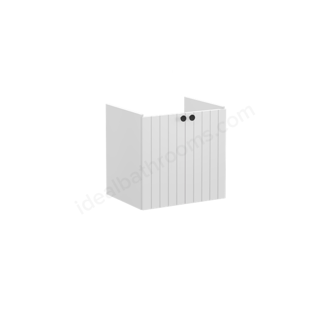 VitrA Root Groove Washbasin Unit Matt Light Grey; without washbasin