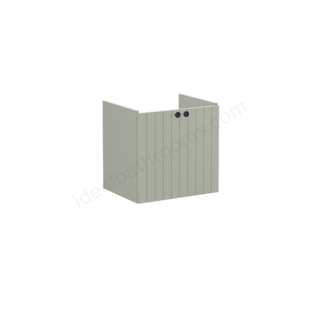 VitrA Root Groove Washbasin Unit Matt Retro Green; without washbasin