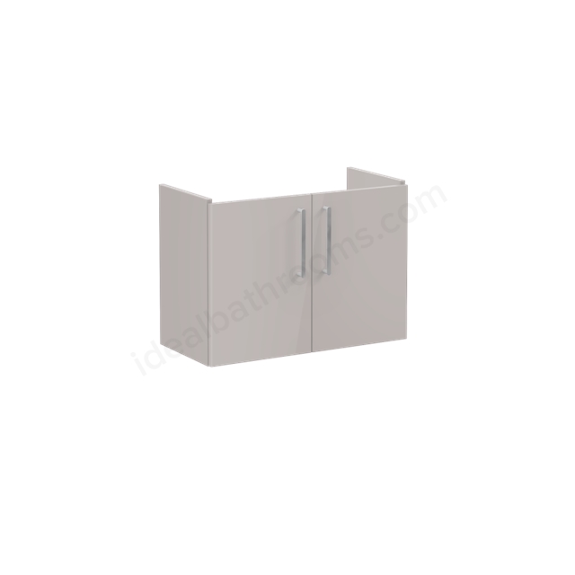 VitrA Root Flat Washbasin Unit Sahara Beige High Gloss; without washbasin