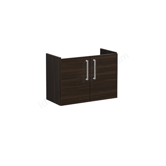VitrA Root Flat Washbasin Unit Walnut; without washbasin