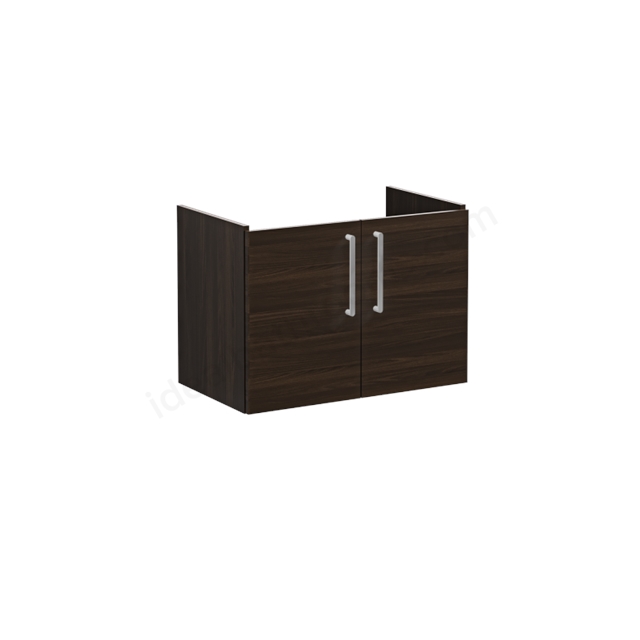 VitrA Root Flat Washbasin Unit Walnut; without washbasin