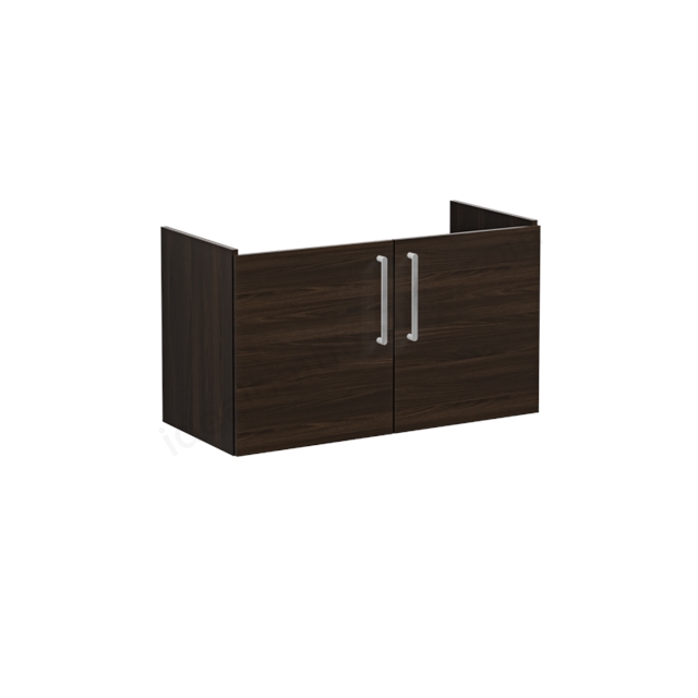 VitrA Root Flat Washbasin Unit Walnut; without washbasin