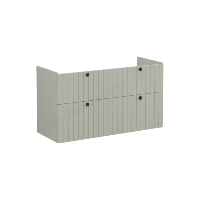 VitrA Root Groove Washbasin Unit Matt retro green; without washbasin