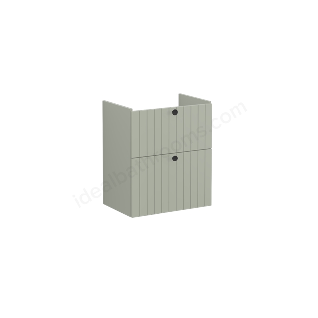 VitrA Root Groove Washbasin Unit Matt Retro Green; without washbasin