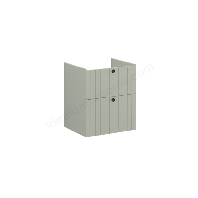 VitrA Root Groove Washbasin Unit Matt Retro Green; without washbasin