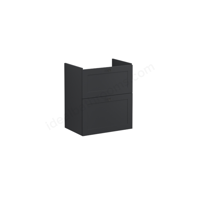VitrA Root Classic Washbasin Unit Matt Graphite; without washbasin
