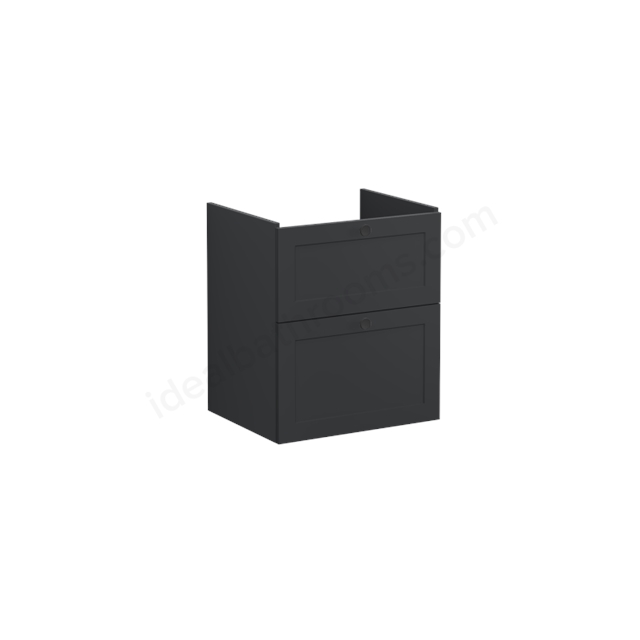 VitrA Root Classic Washbasin Unit Matt Graphite; without washbasin