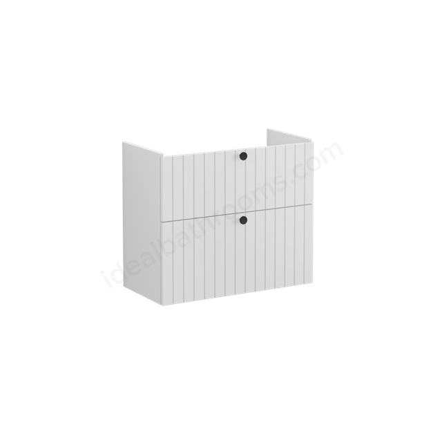 VitrA Root Groove Washbasin Unit Matt Light Grey; without washbasin