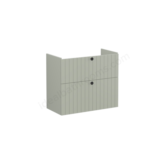 VitrA Root Groove Washbasin Unit Matt Retro Green; without washbasin