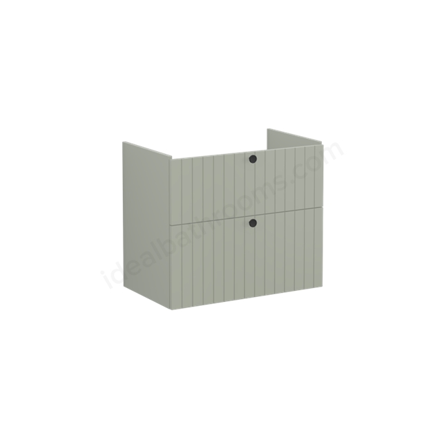 VitrA Root Groove Washbasin Unit Matt Retro Green; without washbasin