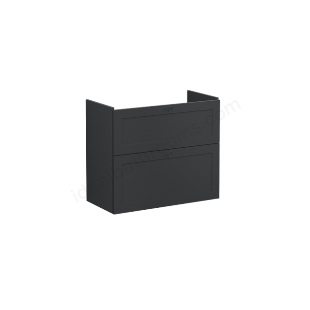 VitrA Root Classic Washbasin Unit Matt Graphite; without washbasin