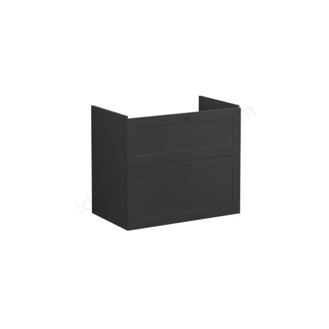 VitrA Root Classic Washbasin Unit Matt Graphite; without washbasin