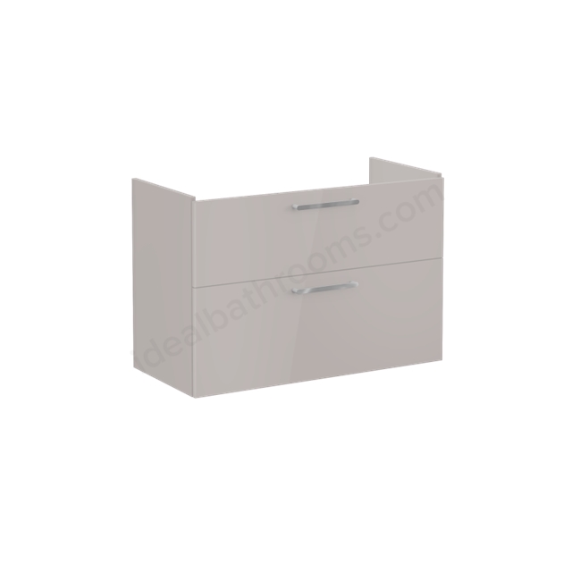 VitrA Root Flat Washbasin Unit Sahara Beige High Gloss; without washbasin