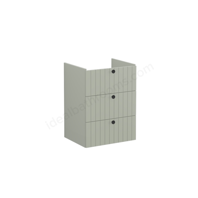 VitrA Root Groove Washbasin Unit Matt Retro Green; without washbasin