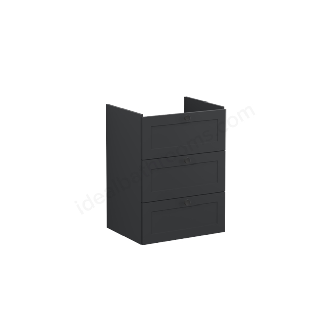 VitrA Root Classic Washbasin Unit Matt Graphite; without washbasin