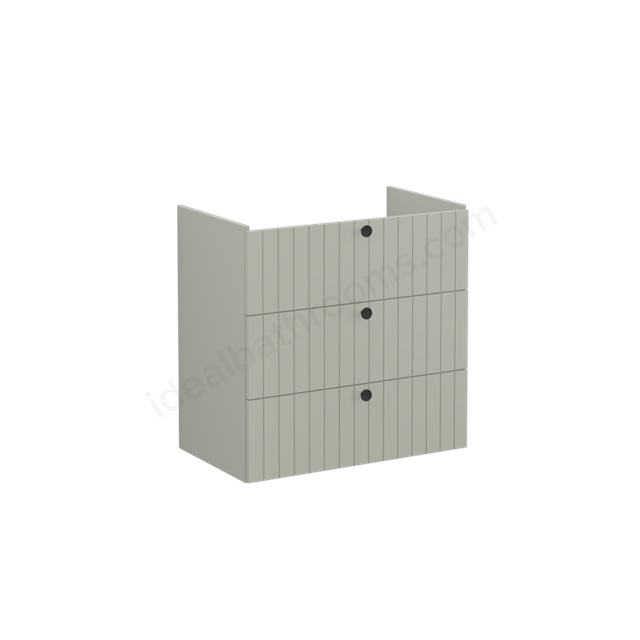 VitrA Root Groove Washbasin Unit Matt Retro Green; without washbasin