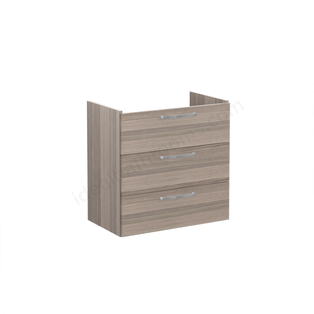 VitrA Root Flat; Vanity unit; 80 cm;three drawers Cordoba; without washbasin