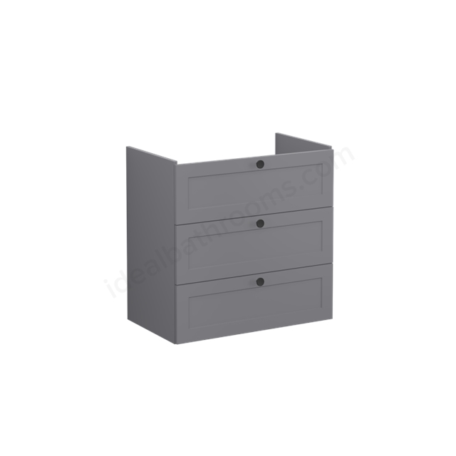 VitrA Root Classic Washbasin Unit Matt Grey; without washbasin