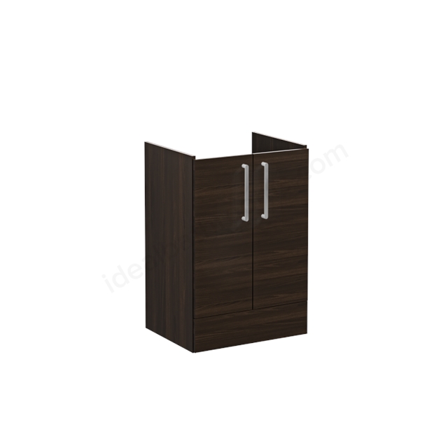 VitrA Root Flat Washbasin Unit Walnut; without washbasin