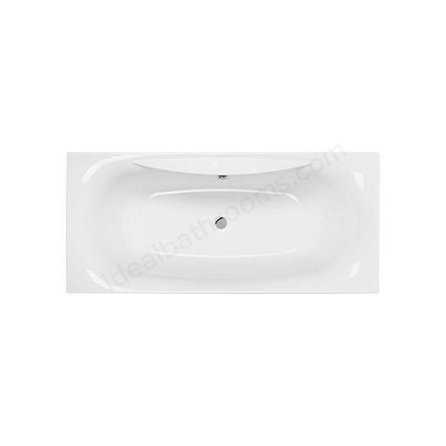 Carron Infinity Equity 1700 x 750mm Carronite Colourmatch Bath w/ Overflow/Filler