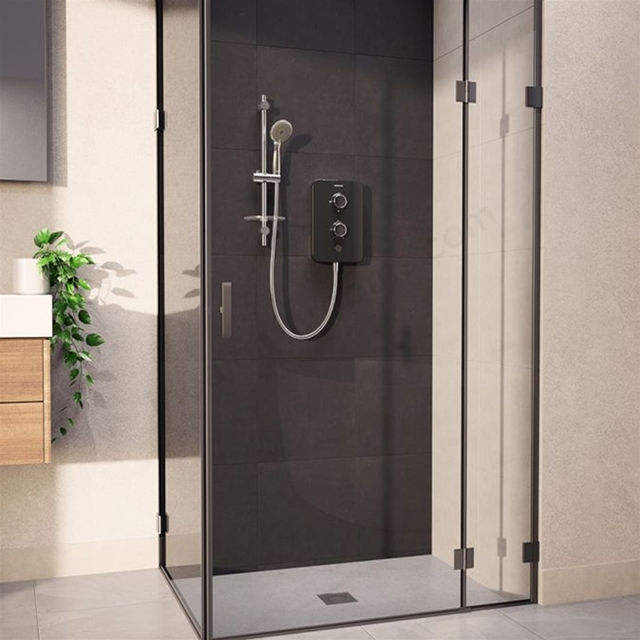 Aqualisa E2 Electric Shower (8.5kW) - Grey