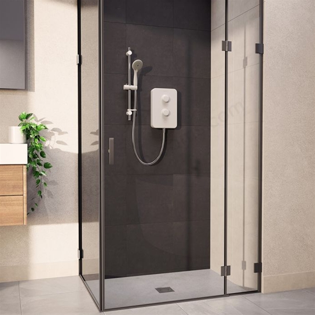Aqualisa E2 Electric Shower (10.5kW) - White
