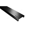 Impey Linear 800mm Element Vertical Outlet Drain - Brushed Black