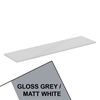 Ideal Standard Retail Connect Air 1200mm Worktop Gloss Light Grey