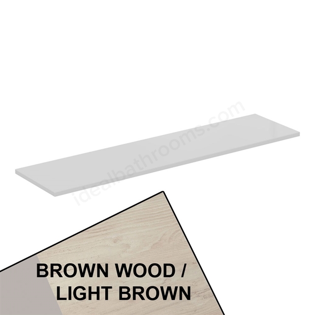 Ideal Standard Retail Connect Air 1200mm Worktop Wood Light Brown