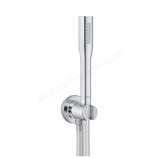 Grohe Euphoria Cosmopolitan 1 Spray Stick Hand Shower & Wall Holder Shower Outlet Elbow - Chrome