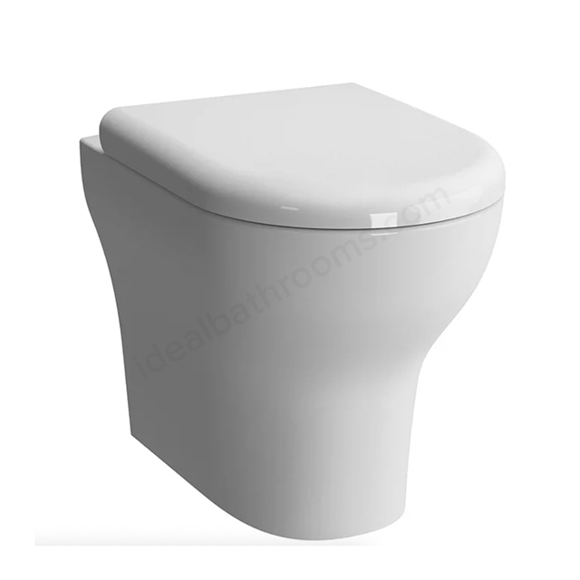 VirtA Zentrum Back-to-wall WC Pan