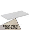 Ideal Standard Retail Connect Air 800mm Worktop for Vessel Installation Wood Light Brown