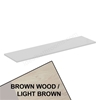 Ideal Standard Retail Connect Air 1000mm Worktop for Vessel Installation Wood Light Brown
