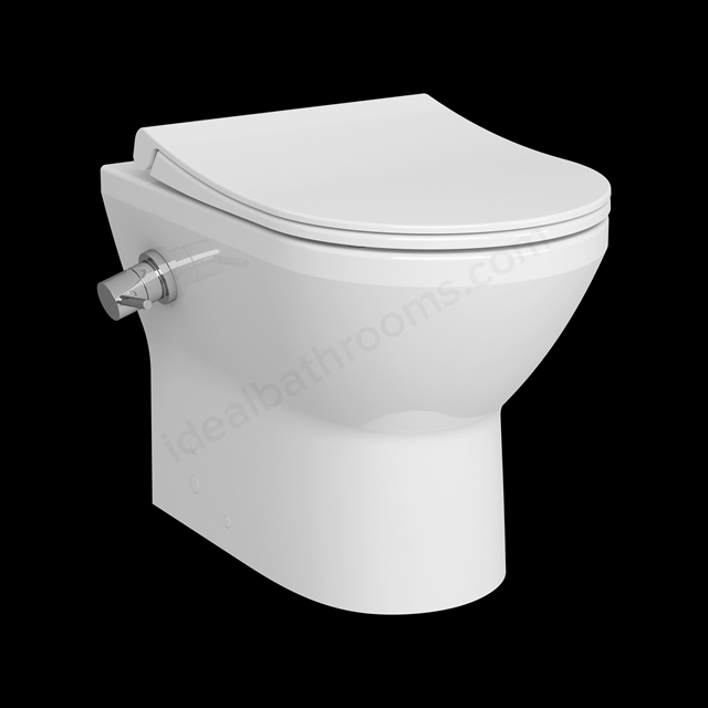 VitrA Aquacare Integra Rim-ex Back To Wall Shower Toilet - White