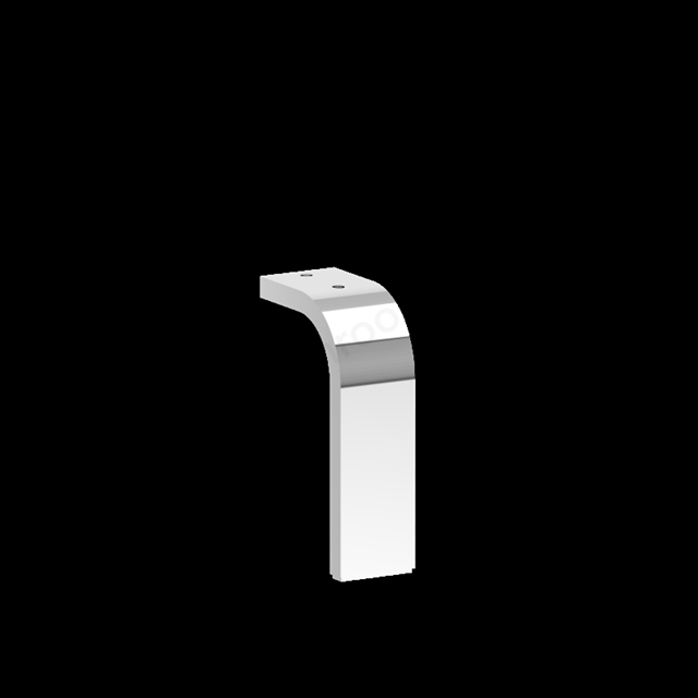 VitrA Root Flat Leg Set - Chrome