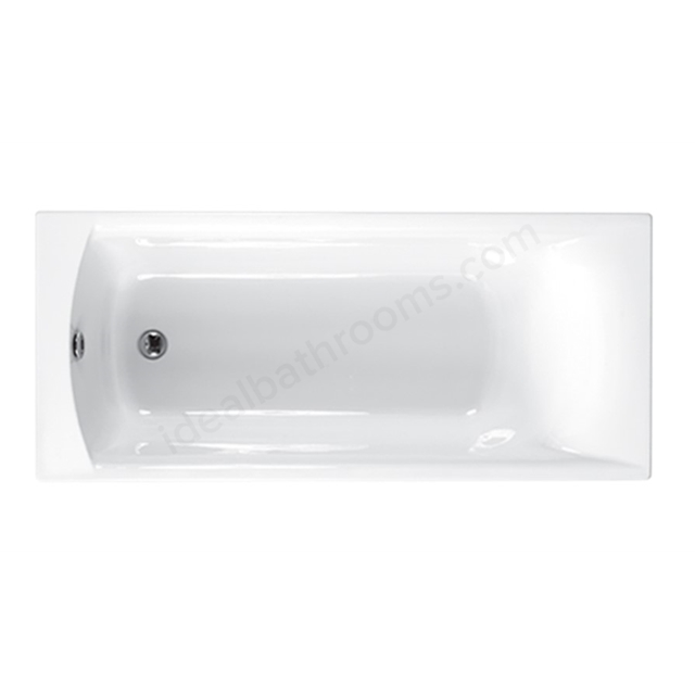 Carron Delta 1700 x 700mm Bath w/ Twin Grips - White