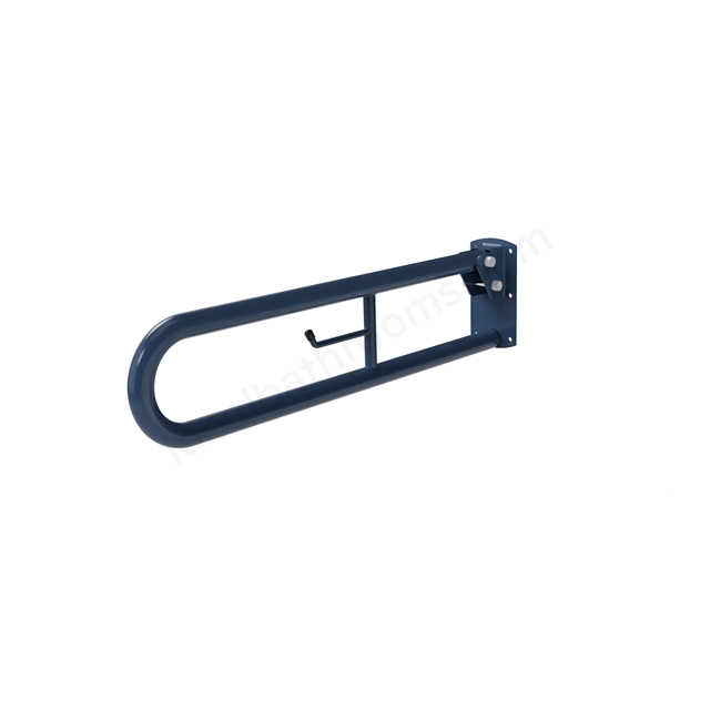 Fitzroy Of London 800mm Steel Hinged Rail w/ Lift & Lock - Dark Blue