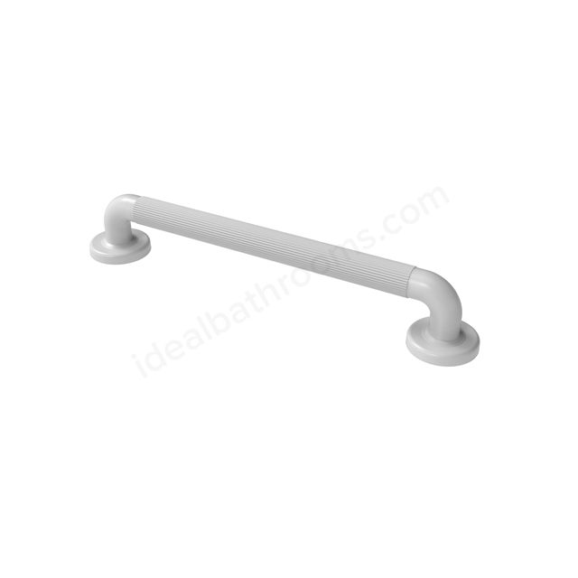 Fitzroy Of London 450mm Plastic Fluted Grab Rail - White