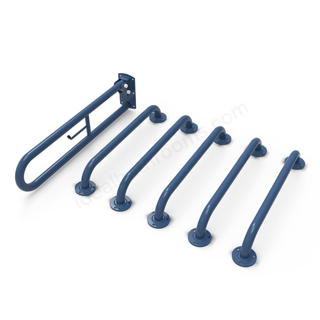 Fitzroy Of London Steel Doc M Rail Pack w/ Exposed Fixings - Dark Blue