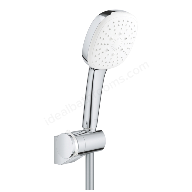 Grohe Tempesta Cube 110 3 Spray Hand Shower w/ Wall Mount - Chrome