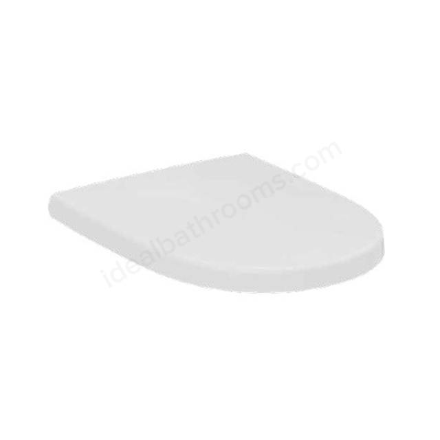 Ideal Standard i.Life O Toilet Seat w/ Quick Release - White