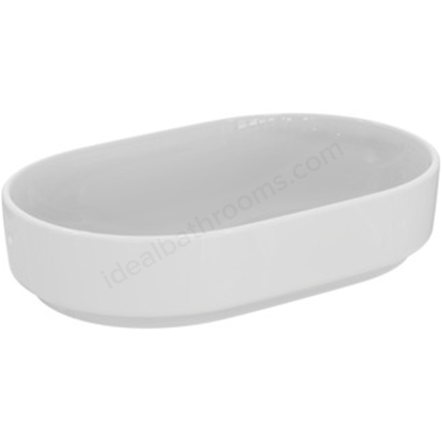 Ideal Standard i.Life O 600 x 380mm Oval Vessel Basin - White